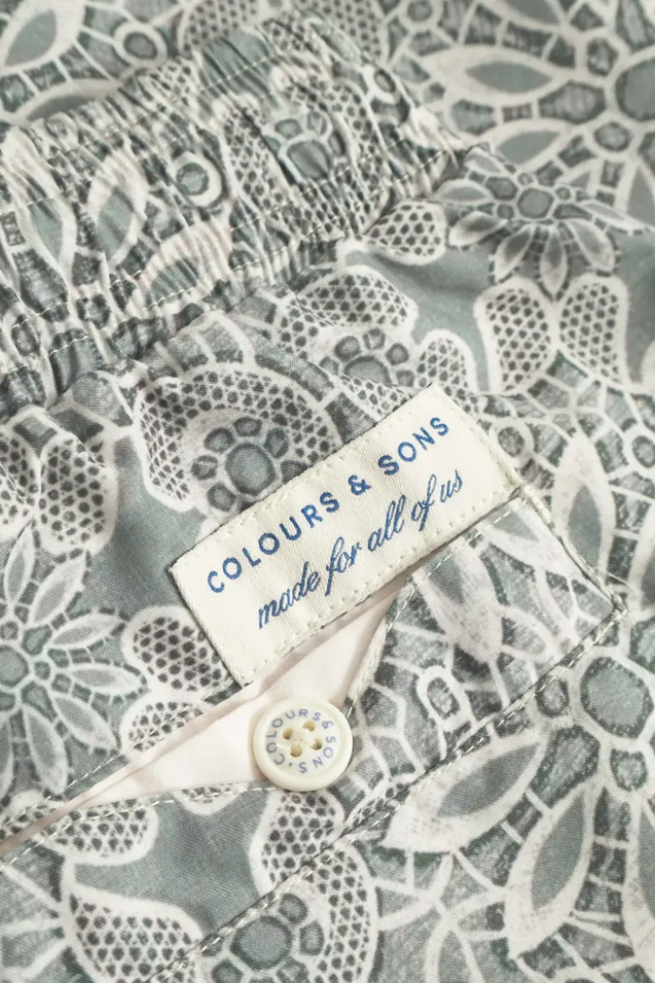 Badehosen*Colours & Sons Badehose Printed - Japanese Tile