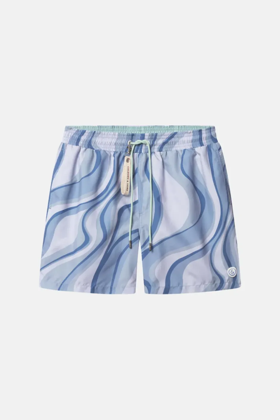 Badehosen*Colours & Sons Badehose Printed - Pacific