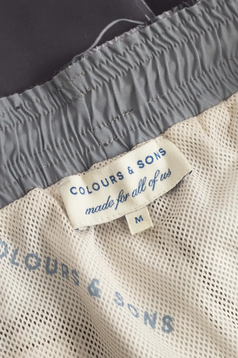 Badehosen*Colours & Sons Badehose Printed - Smoke Black