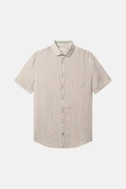 Hemden*Colours & Sons Basic Leinen Hemd - Tent