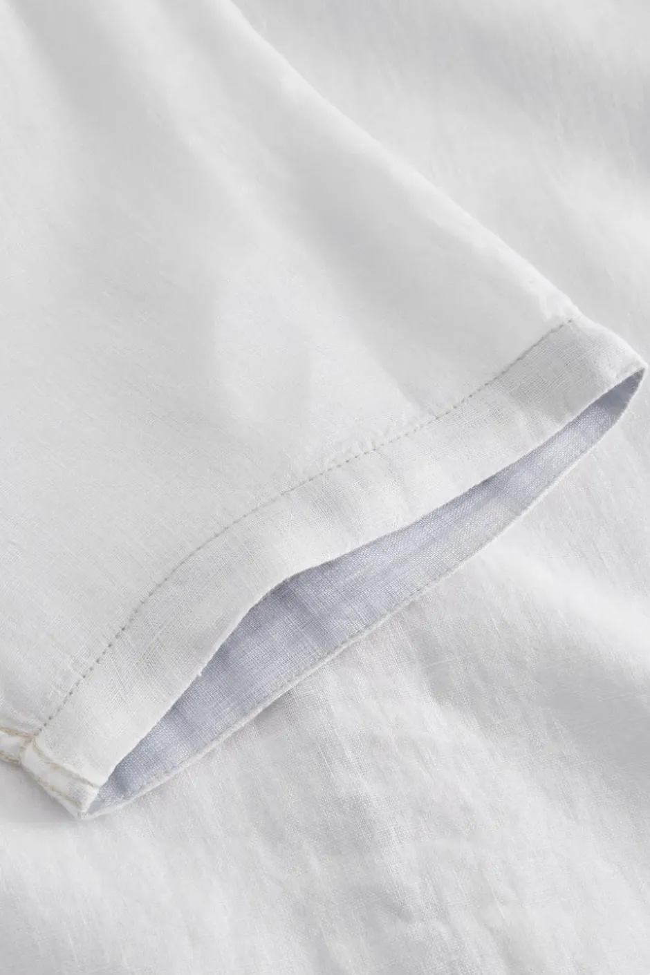 Hemden*Colours & Sons Basic Leinen Hemd - White