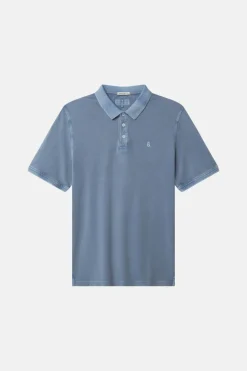 T-Shirts & Polos|T-Shirts & Polos*Colours & Sons Basic Polo - Denim