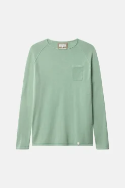 Pullover|Pullover*Colours & Sons Basic Pullover Pocket - Mint