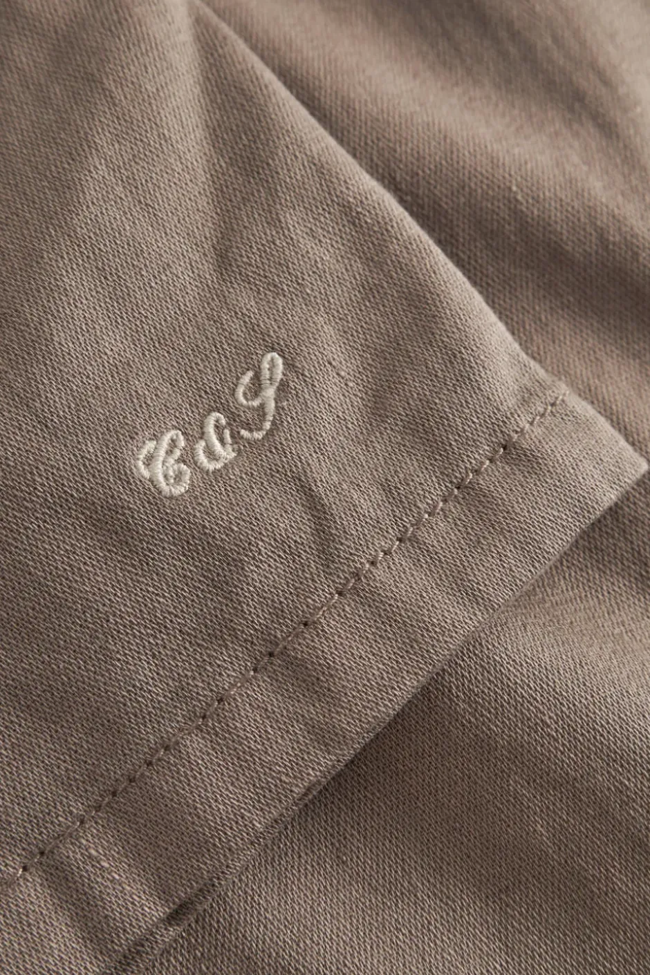 Shorts*Colours & Sons Basic Shorts Leinen Blend - Sepia
