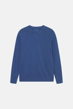 Sweatshirts*Colours & Sons Basic Sweatshirt-washed - Royal