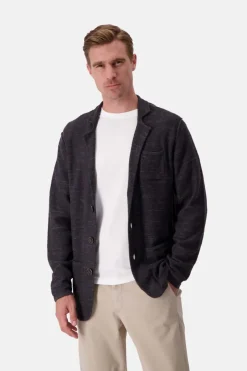 Pullover*Colours & Sons Blazer Slub - Anthracite