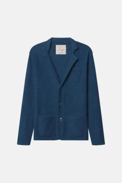Pullover*Colours & Sons Blazer Slub - Navy