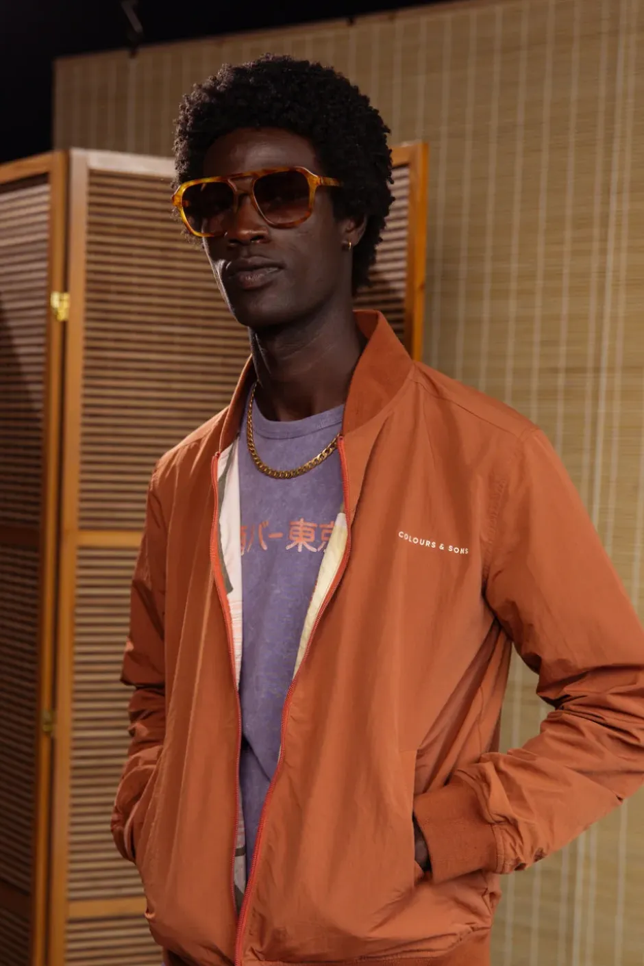 Jacken*Colours & Sons Blouson Reversible - Koi