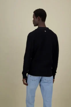 Pullover*Colours & Sons Cardigan Leinen Blend - Black