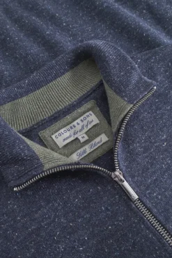 Pullover*Colours & Sons Cardigan Silk-Blend - Navy
