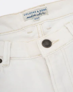 Jeans*Colours & Sons Denim Cropped - Offwhite