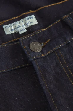 Jeans|Hosen & Jeans*Colours & Sons Denim Cropped Stretch - Raw Denim