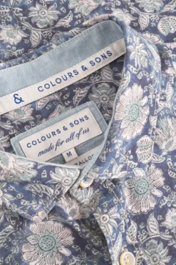 Hemden*Colours & Sons Hemd gemuster - Fuji Flowers