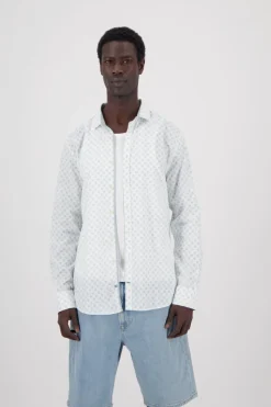 Hemden*Colours & Sons Hemd gemustert - Kimono Daisy