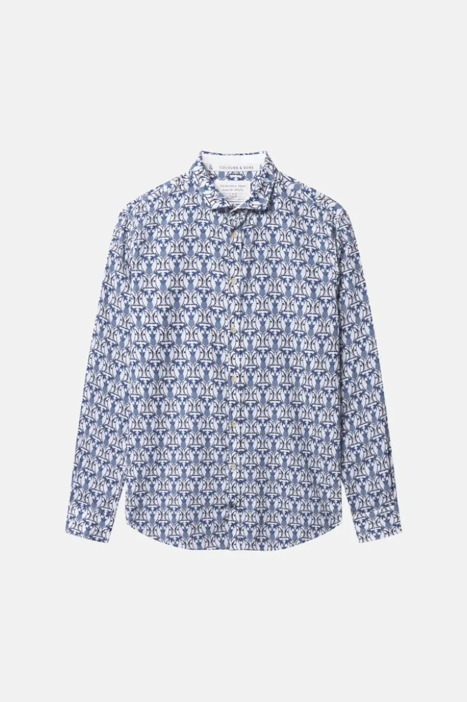Hemden*Colours & Sons Hemd gemustert - Pineapples