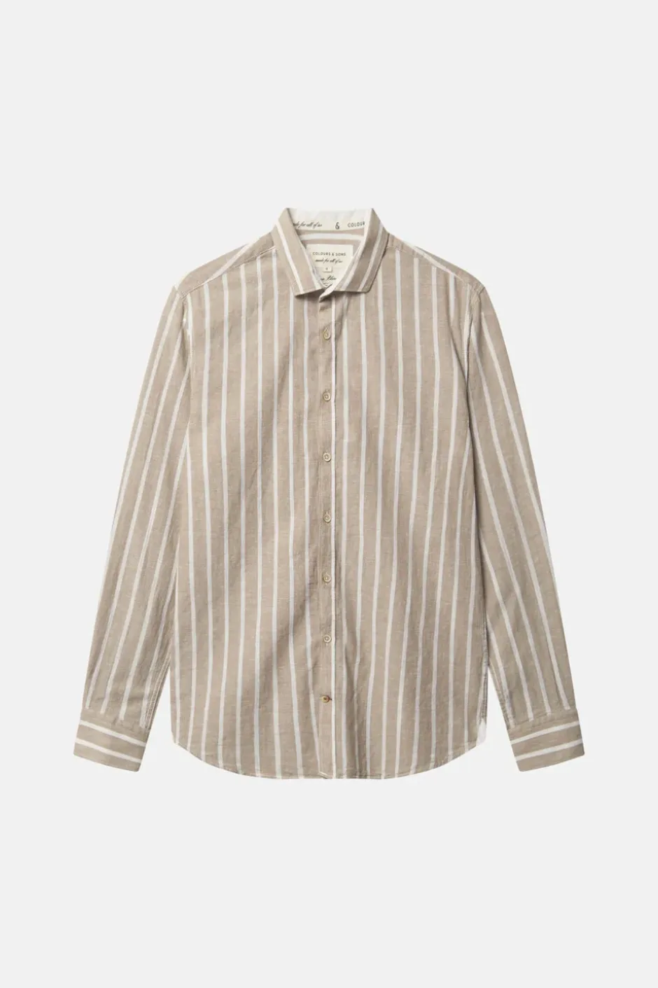 Hemden*Colours & Sons Hemd gestreift Leinenmischung - Tent Stripes