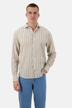 Hemden*Colours & Sons Hemd gestreift Leinenmischung - Tent Stripes