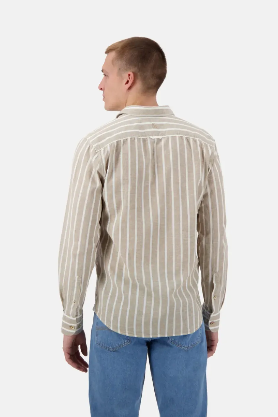 Hemden*Colours & Sons Hemd gestreift Leinenmischung - Tent Stripes