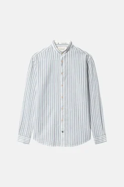 Hemden*Colours & Sons Hemd Leinen Blend - Kimono-Great Wave