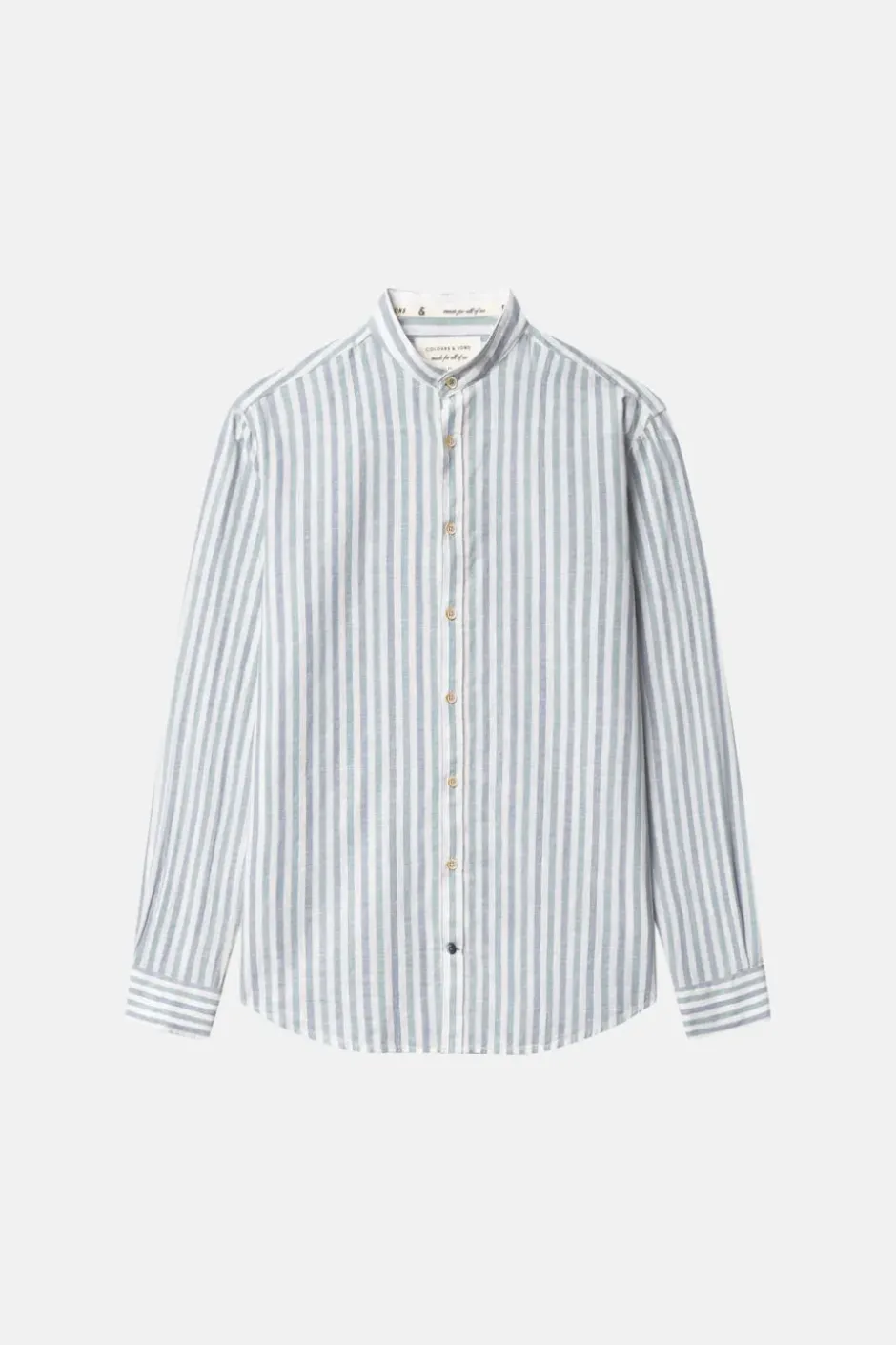 Hemden*Colours & Sons Hemd Leinen Blend - Kimono-Great Wave