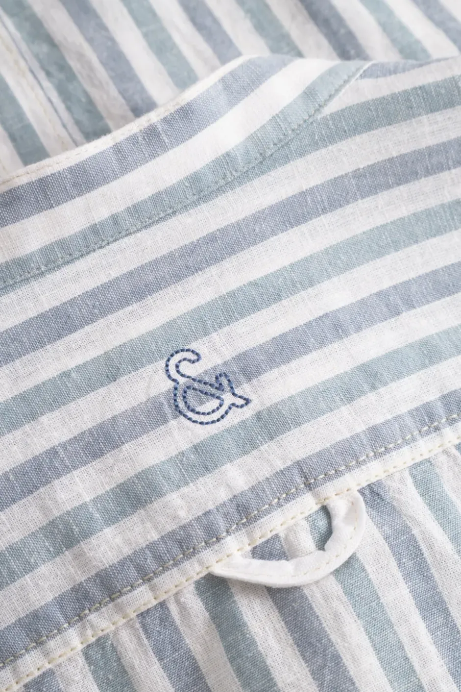 Hemden*Colours & Sons Hemd Leinen Blend - Kimono-Great Wave
