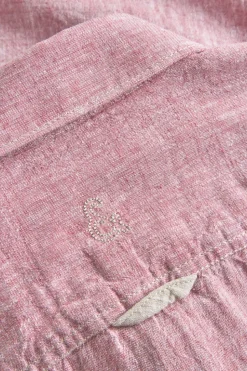 Hemden*Colours & Sons Hemd Leinen Blend - Mauve