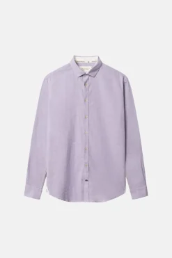 Hemden*Colours & Sons Hemd Leinen Blend - Orchid