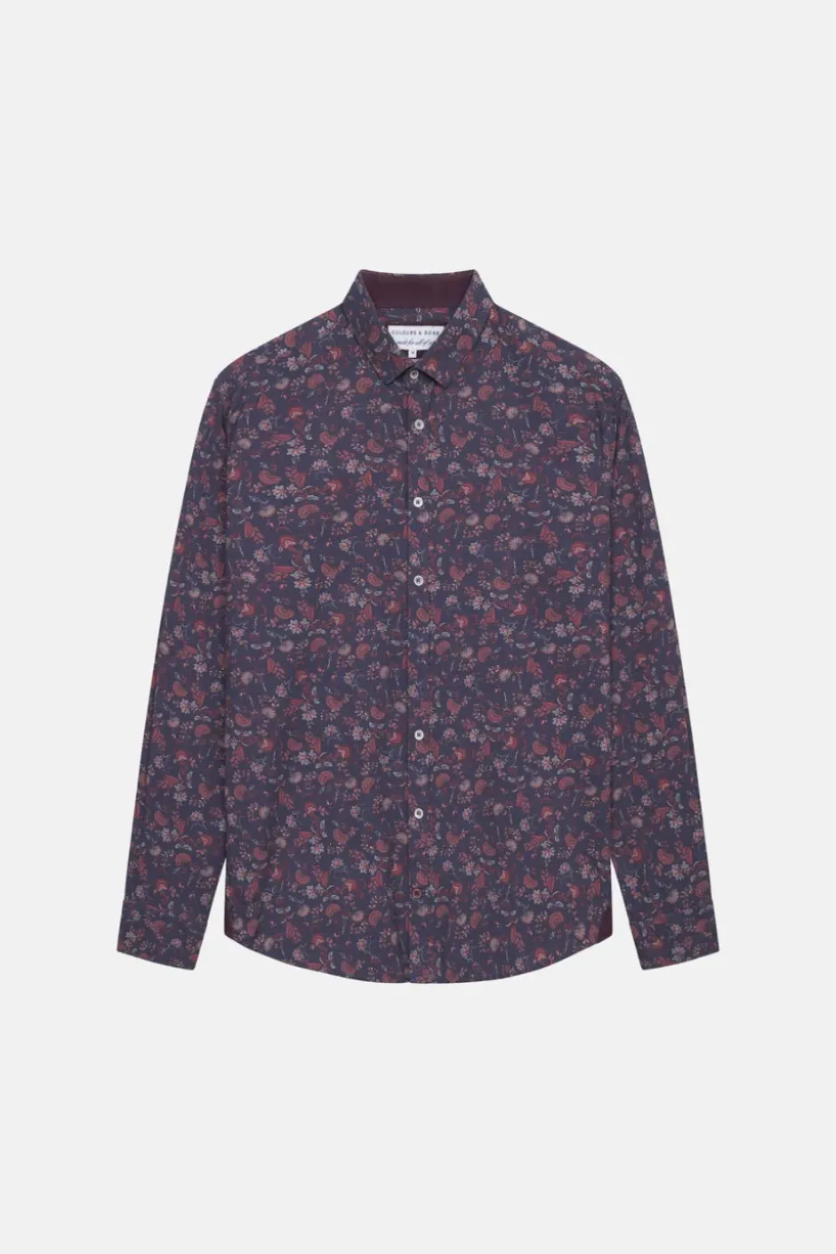 Hemden*Colours & Sons Hemd Navy Floral - Navy Floral
