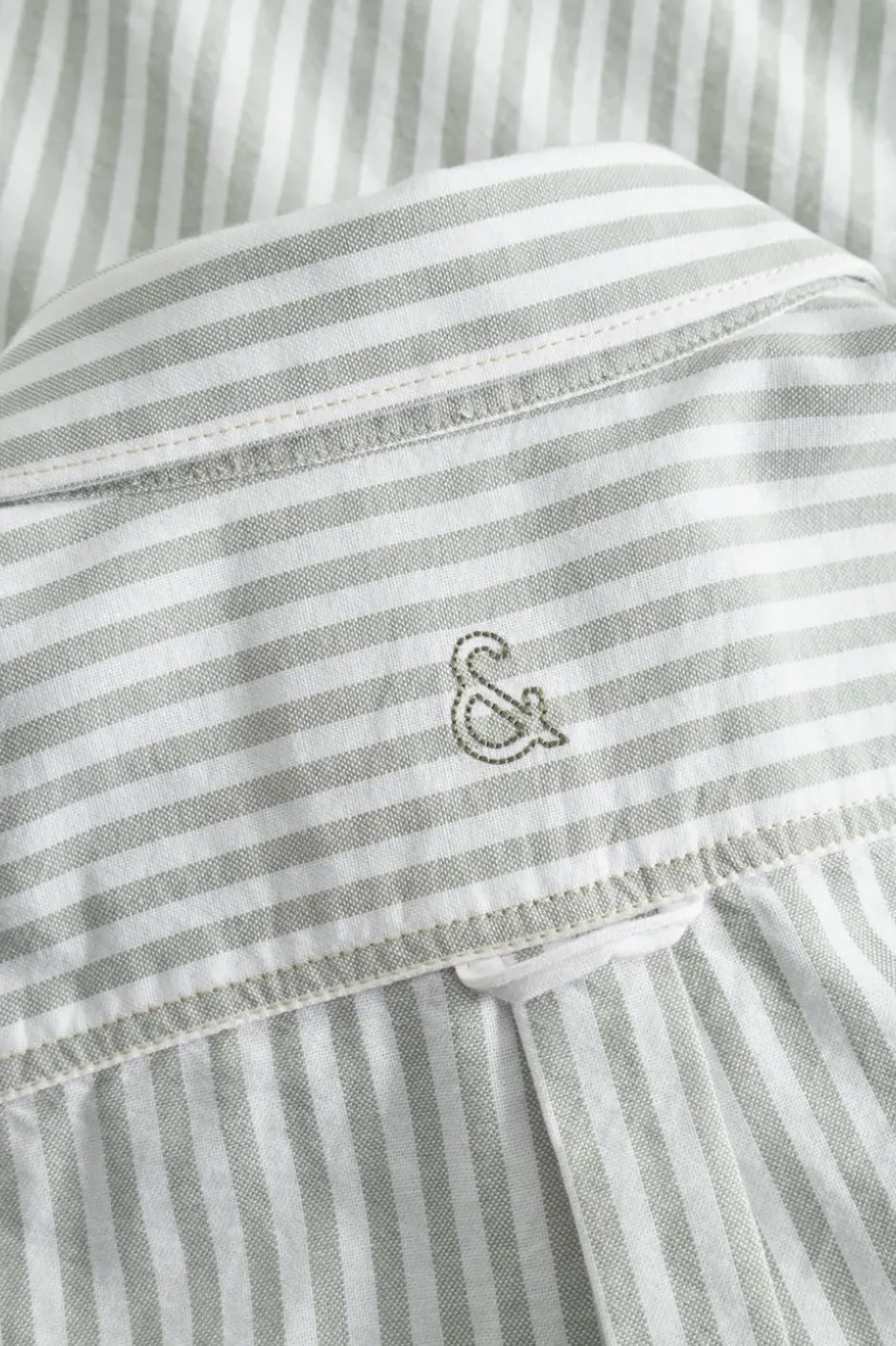 Hemden|Hemden*Colours & Sons Hemd Oxford Stripes - Matcha Stripes