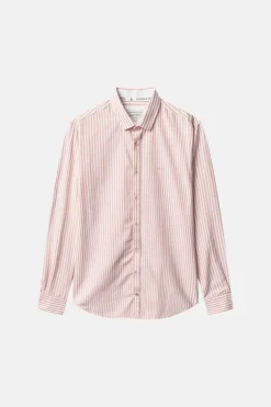 Hemden*Colours & Sons Hemd Oxford Stripes - Salmon Stripes