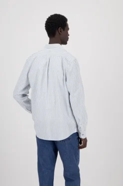 Hemden|Hemden*Colours & Sons Hemd Oxford Stripes - Sky Stripes