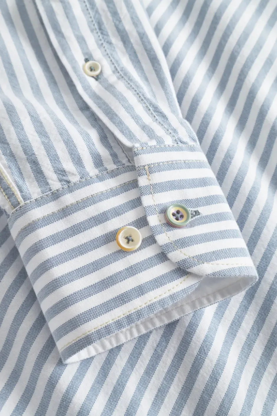 Hemden|Hemden*Colours & Sons Hemd Oxford Stripes - Sky Stripes