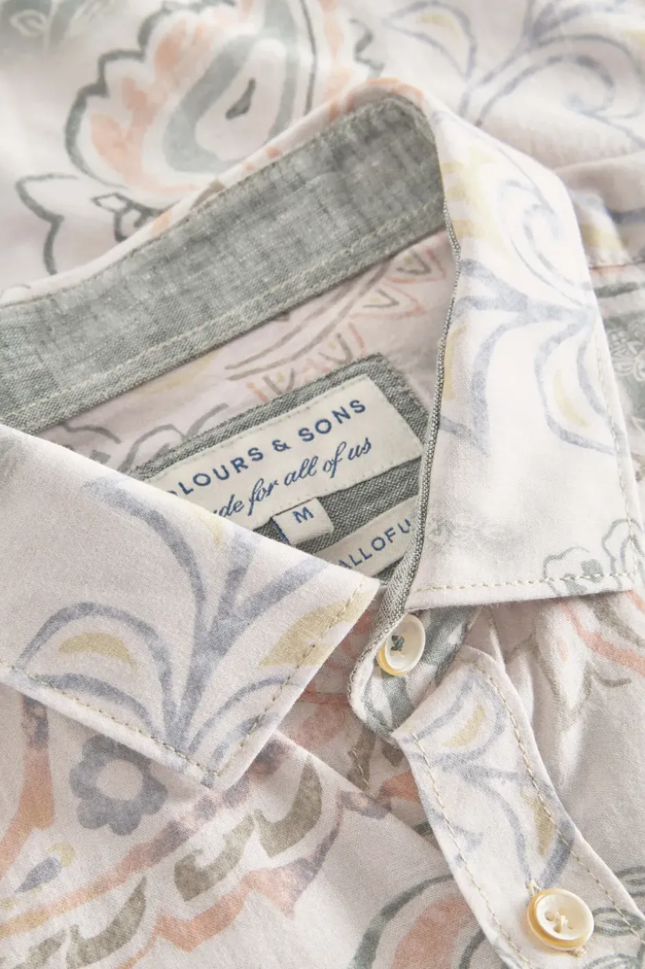 Hemden*Colours & Sons Hemd Pastell - Desert Paisley