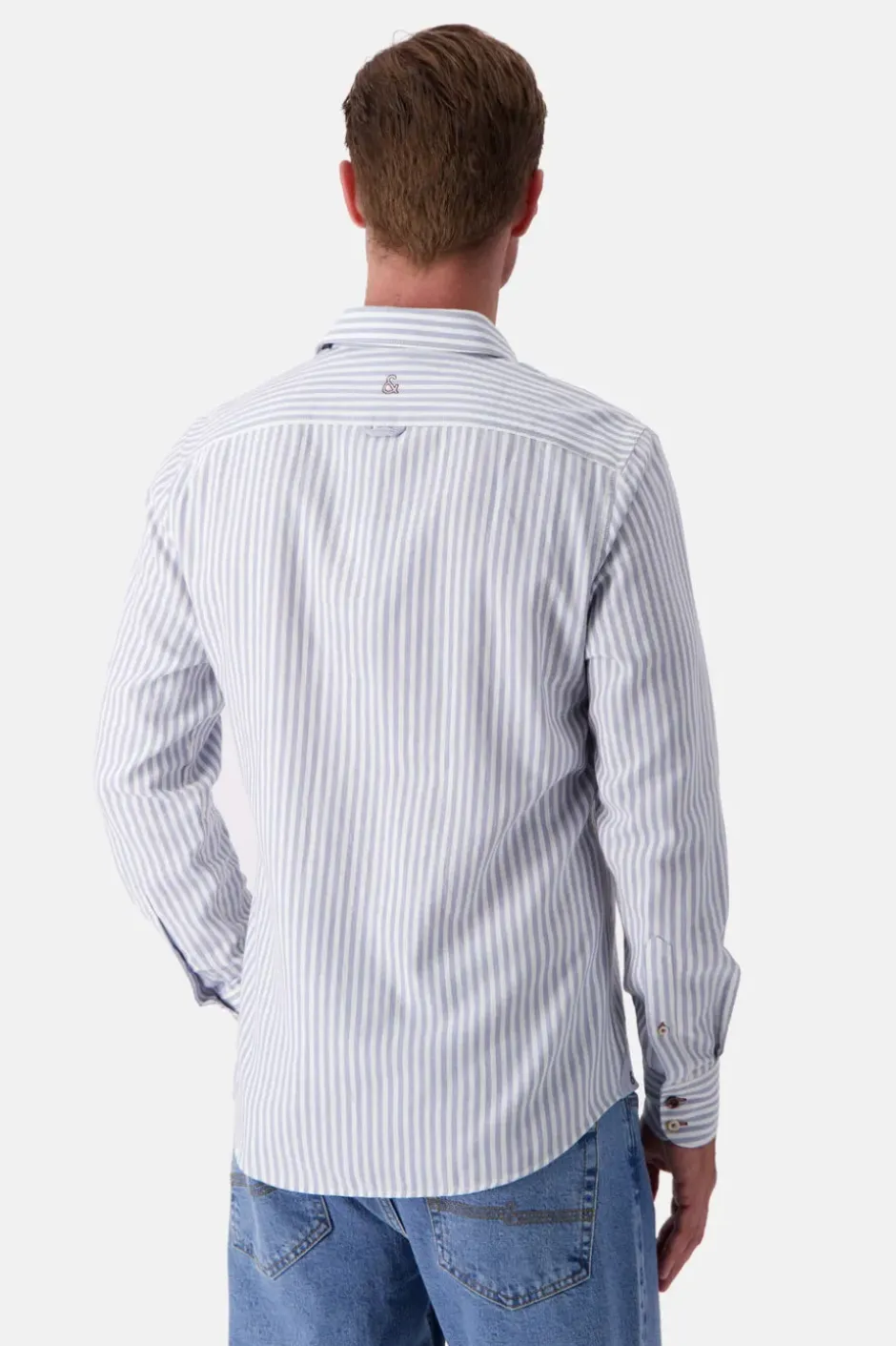 Hemden|Hemden*Colours & Sons Hemd Twill Basic - Lake Stripes