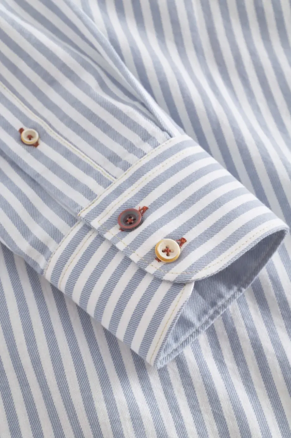 Hemden|Hemden*Colours & Sons Hemd Twill Basic - Lake Stripes