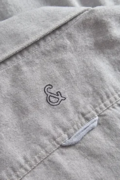 Hemden|Hemden*Colours & Sons Hemd Twill Basic - Silver