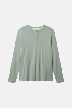 T-Shirts & Polos|Longsleeves*Colours & Sons Henley - Slub - Lime