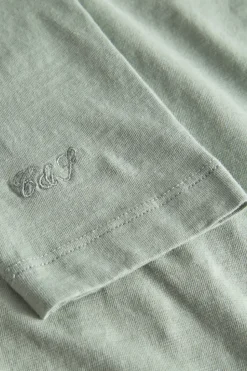 T-Shirts & Polos|Longsleeves*Colours & Sons Henley - Slub - Lime