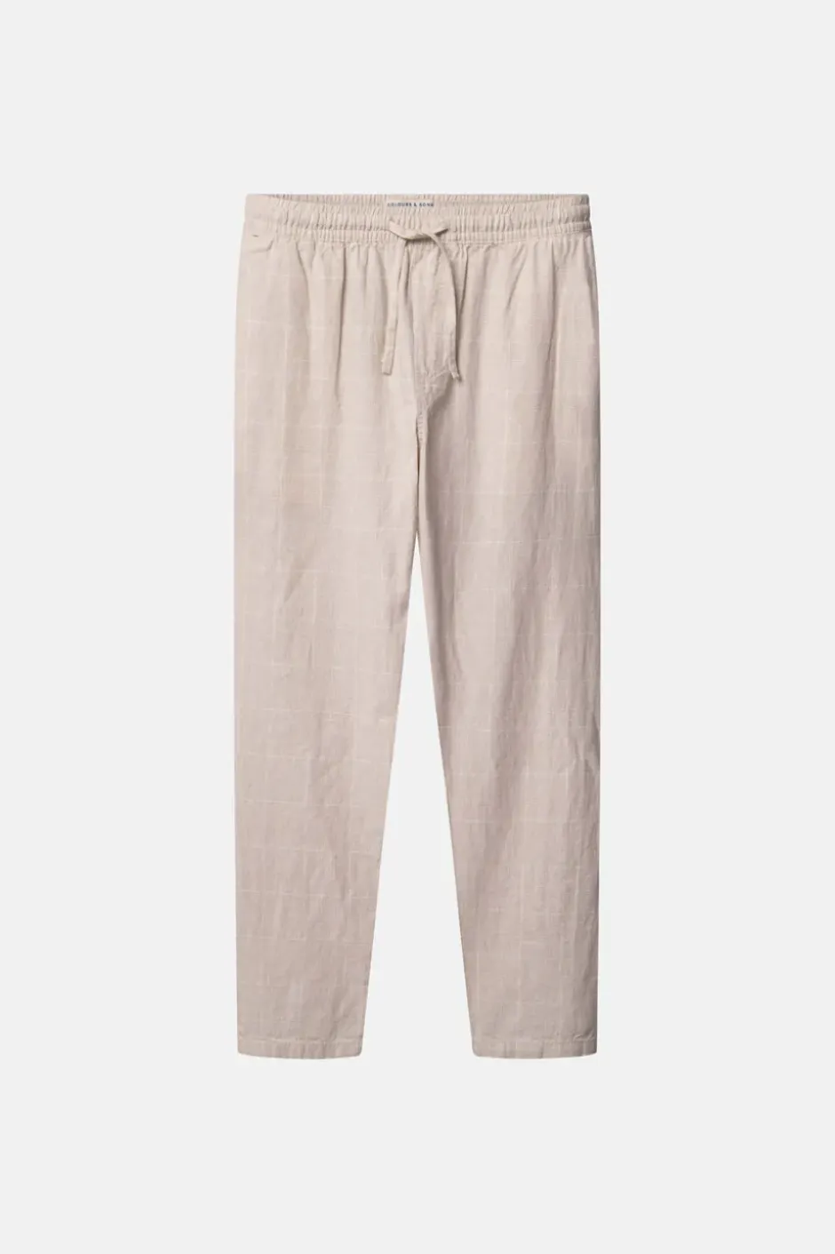 Hosen*Colours & Sons Hose Leinen Blend - Tent Check