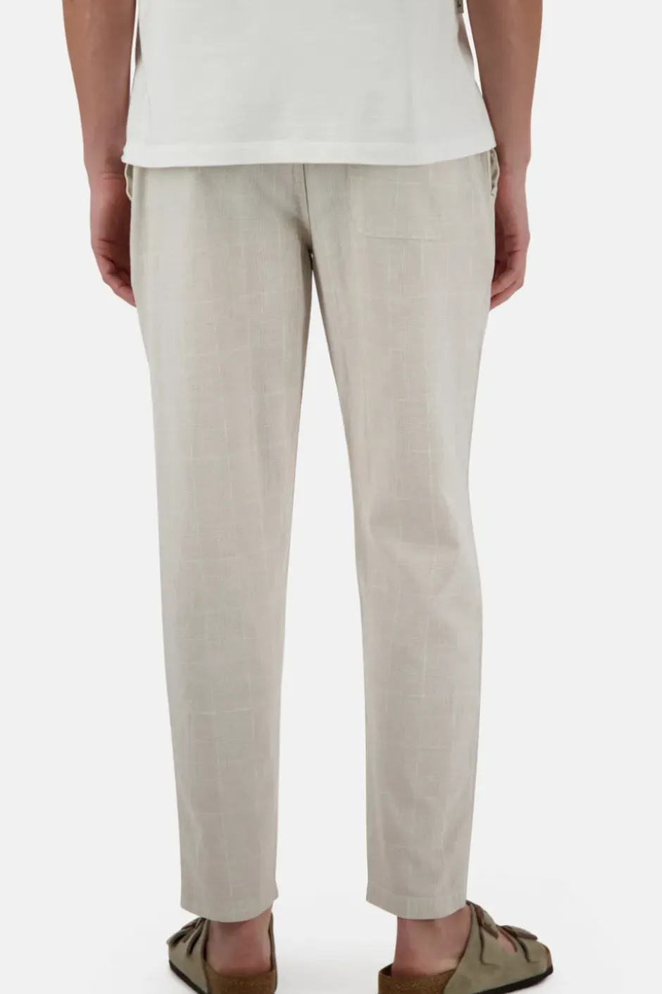 Hosen*Colours & Sons Hose Leinen Blend - Tent Check