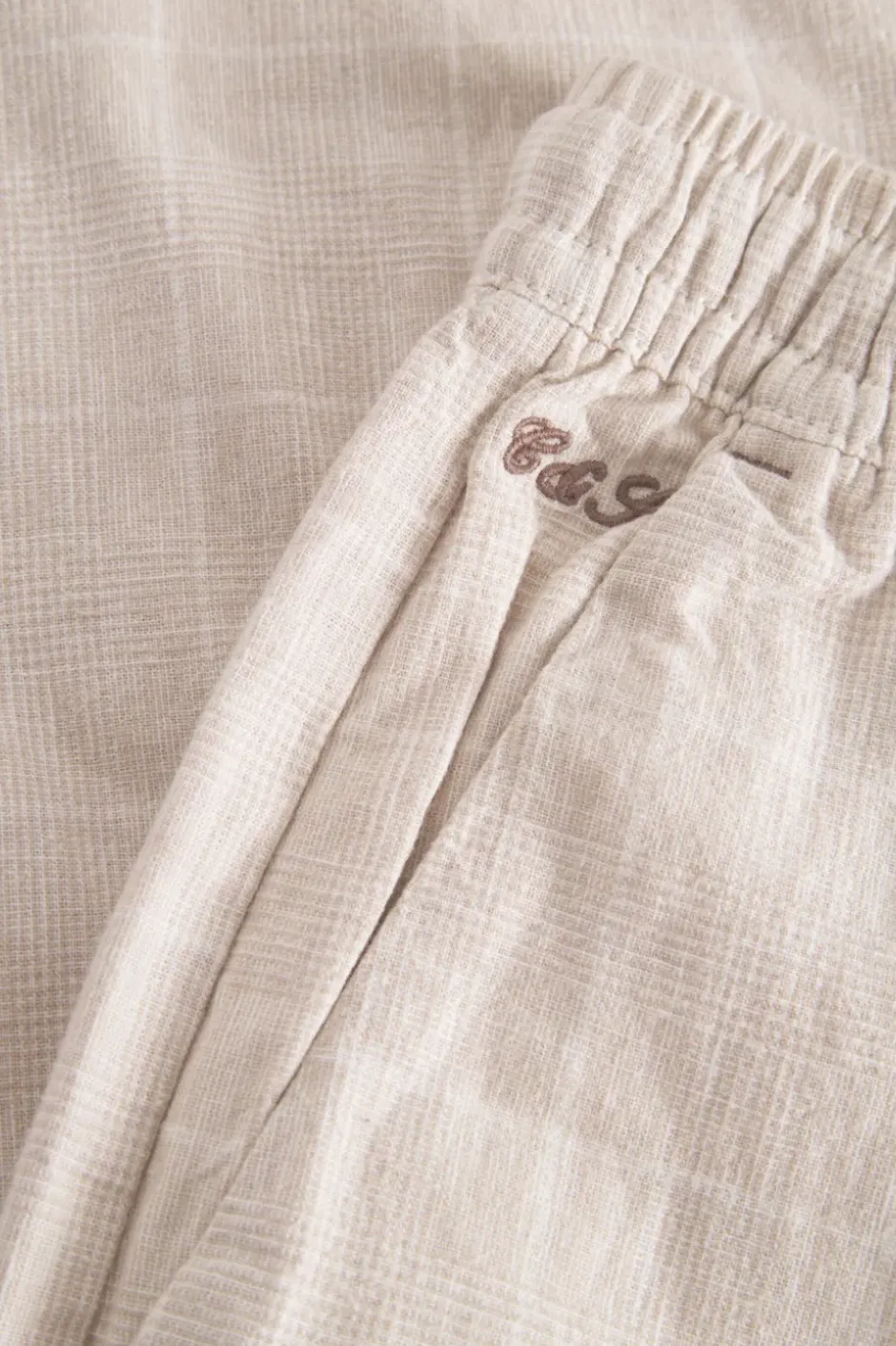 Hosen*Colours & Sons Hose Leinen Blend - Tent Check