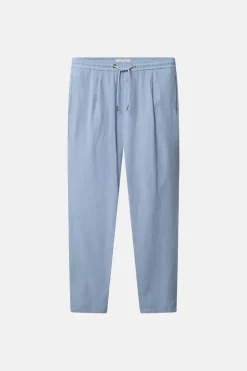 Hosen*Colours & Sons Leinen Hose - Vintage Blue