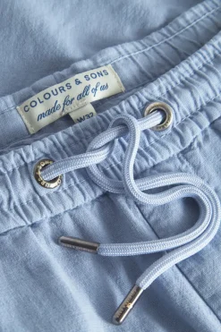 Hosen*Colours & Sons Leinen Hose - Vintage Blue