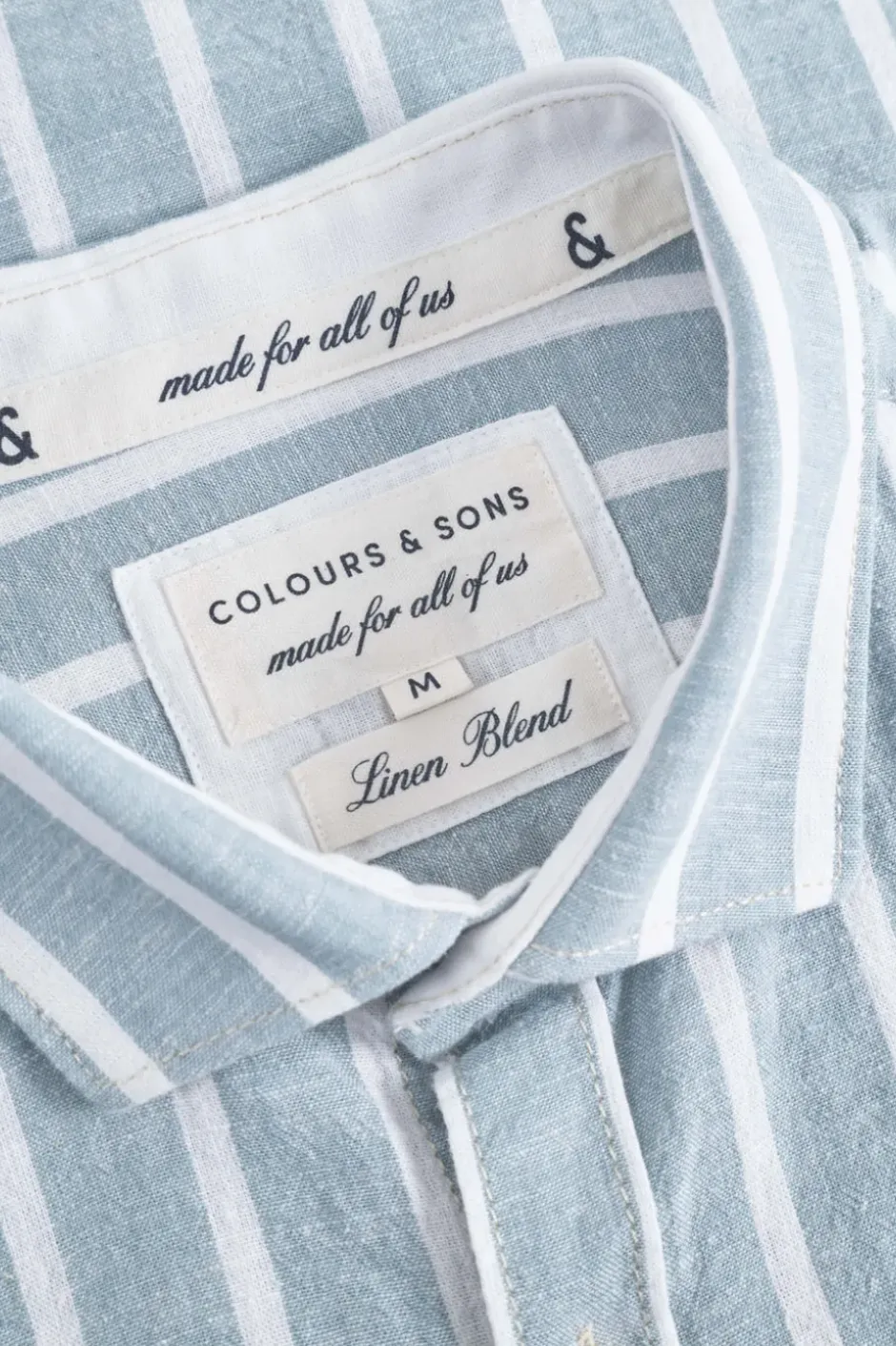 Hemden*Colours & Sons Linen Shirt striped - Kimono Stripes