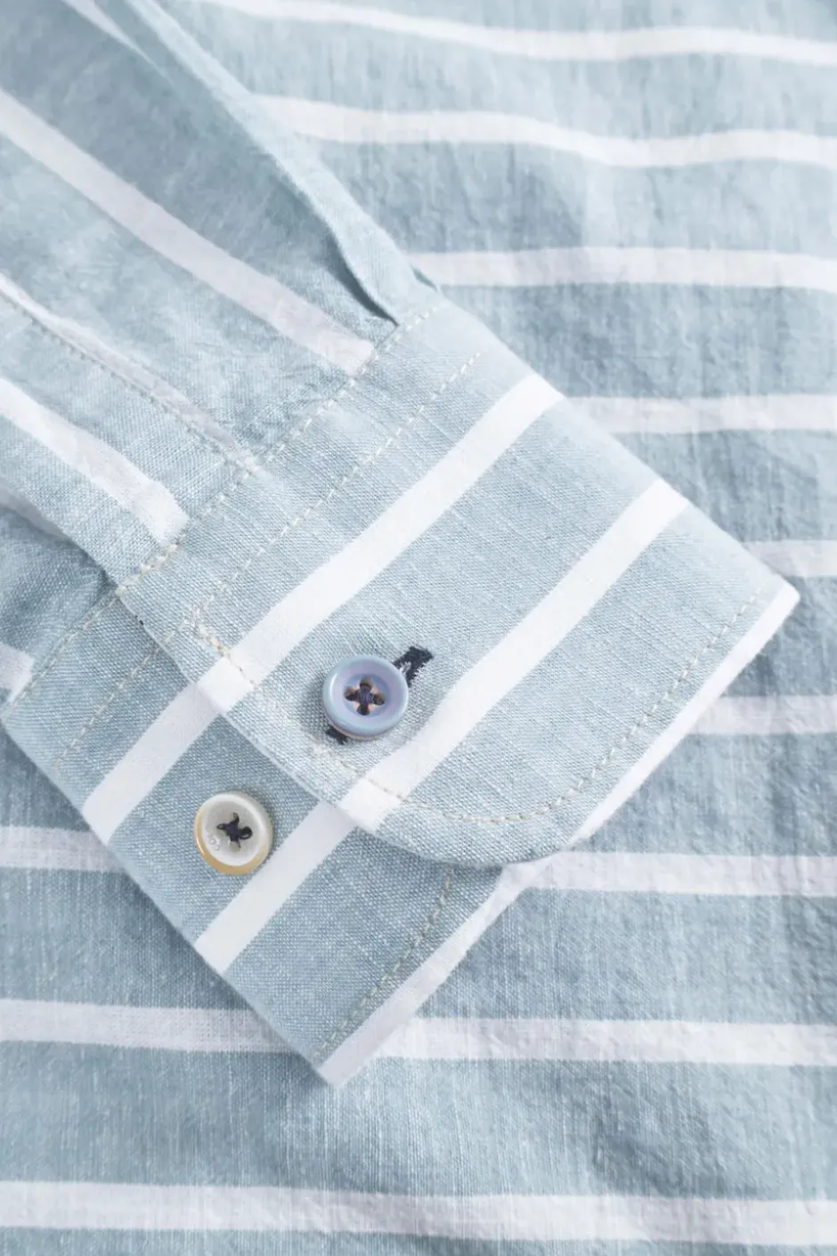 Hemden*Colours & Sons Linen Shirt striped - Kimono Stripes
