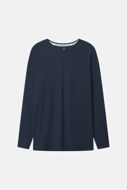 T-Shirts & Polos|Longsleeves*Colours & Sons Longsleeve Slub - Navy
