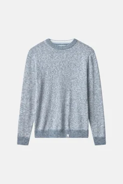 Pullover*Colours & Sons Mouliné Pullover - Dove Mouliné