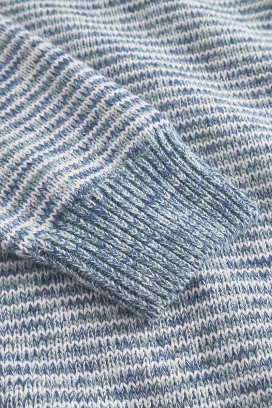 Pullover*Colours & Sons Mouliné Pullover - Dove Mouliné