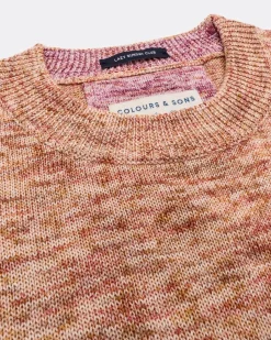 Pullover*Colours & Sons Mouliné Pullover - Sand Combo