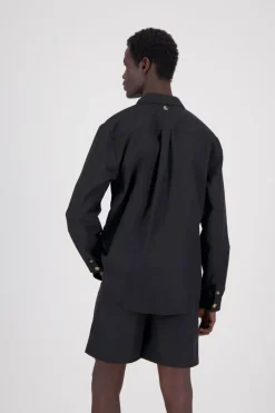 Hemden|Jacken*Colours & Sons Overshirt-Pocket - Black